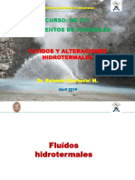 Fluidos y Alteraciones Hidrotermales PDF