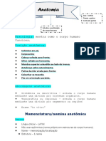 Resumo Introdução A Anatomia