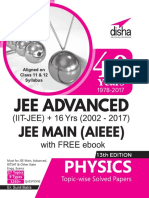 40 Years IIT-JEE Advanced - 16 Yrs JEE Main Topic-Ics With Free Ebook 13th Edition - Er. Sunil Batra PDF