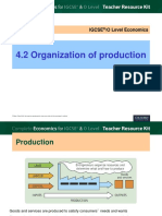 4.2 Organization of Production: Igcse /O Level Economics