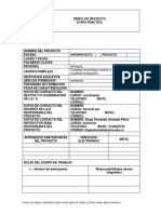 Perfil de Proyecto Etapa Practica