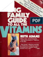 The Big Family Guide To All The Vitamins - Adams, Ruth, 1911 - Adams, Ruth, 1911 - Comp