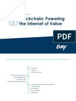 Blockchain Powering The Internet of Value