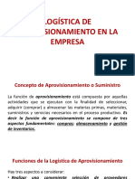 Logistica de Aprovisionamiento