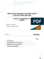 Simulación Dinámica Proyecto Caserones 2015 - Metsim PDF