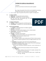 01 Introduction To Clinical Parasitology