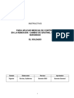 Instructivo para Aplicar Medidas Control en La Remoción o Cambio de Grating, Pisos y Barandas (Rev. 2.0)