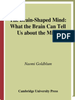 The Brain-Shaped Mind - What The Brain Can Tell Us About The Mind (Goldblum) PDF