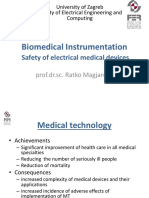 Biomedical Instrumentation: Safety of Electrical Medical Devices