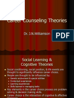 Career Counseling Theories: Dr. J.N.Williamson