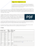 Amiga Floppy Drive Compatibility List: 3.5 Drives