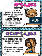 Acertijos Faciles de Matematicas para Niños Parte 2