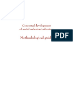 Concerted Development of Social Cohesion Indicators Methodological Guide. Council Europe PDF