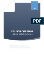 Violencia Camuflada Informe CINEP Mayo 2019