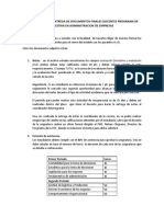 Instructivo para Entrega de Documentos Finales Docentes