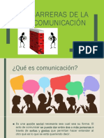 Barreras de La Comunicacion