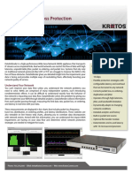 Kratos DataDefender Network Packet Loss Protection Data Sheet