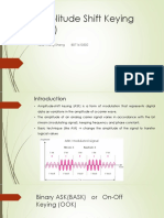 Amplitude Shift Keying (ASK)