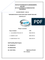 Vlsi Mini Project