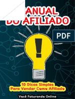 MANUAL DO AFILIADO - 10 Dicas Simples para Vender Como Afiliado!