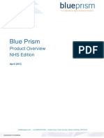 Blue Prism: Product Overview NHS Edition