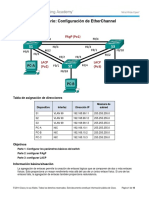 3.2.1.4 Lab - Configuring EtherChannel