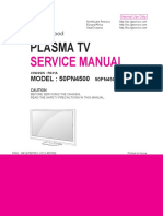 Plasma TV: Service Manual