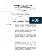 5.5.1 SK Peraturan, Kebijakan, Dan Prosedur-Prosedur Yang Digunakan Sebagai Acuan Dalam Pengelolaan Dan Pelaksanaan