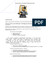 Spesifikasi Total Station Es 105