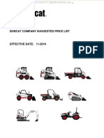 Catalog Bobcat Skid Steer Loaders Track Loaders Mini Track Loaders Attachments Compact Excavators Machines PDF