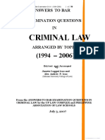 Criminal Law (1994-2006)