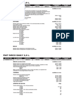 Especificaciones de Motor 3066