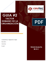 Factor Humano de La Organización Guia 2