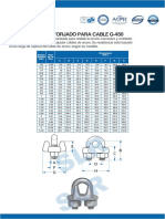 Ficha Grapa de Acero Forjado de Cable - YOKE