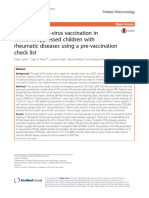 Varicella Zoster Imunization in Imunocompromise