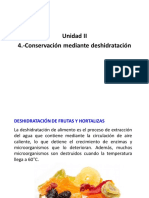 Conservación Por Deshidratacion