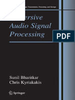 Immersive Audio Signal Processing