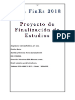 Plan FinEs 2018 Cs. Políticas. (2° Año)