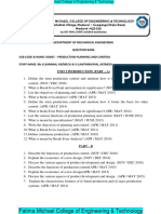 Fatima Michael College of Engineering & Technology: An ISO 9001:2008 Certified Institution