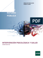 Intervención Psicológica y Salud