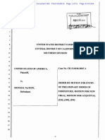 Court Order Denying Forfeiture - 2019 PDF