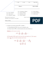 Solutions: Ma 123 Exam 1 Feb 19, 2019 Name