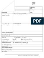 Contract Review Format