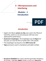 CSE 2006 - Microprocessors and Interfacing: Module - 1