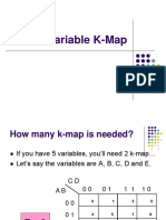 5 Variable K-Map