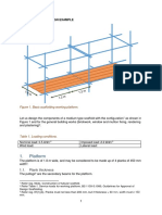 Scaffold Basic Design Example - Tubular