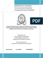 Estudio de Factibilidad para La Creación de Una Empresa Outsourcing de Recursos Humanos Que Brind PDF