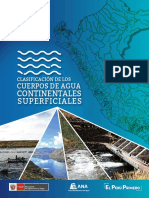 Clasificacion de Aguas Superficiales PDF