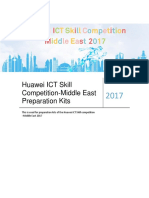 Huawei ICT Skill Competition-Middle East Preparation Kits