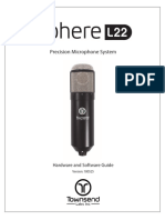 Townsend Labs Sphere L22 Microphone System User Guide